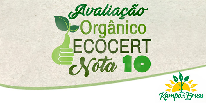 A Kampo de Ervas  nota 10 em produtos Orgnicos